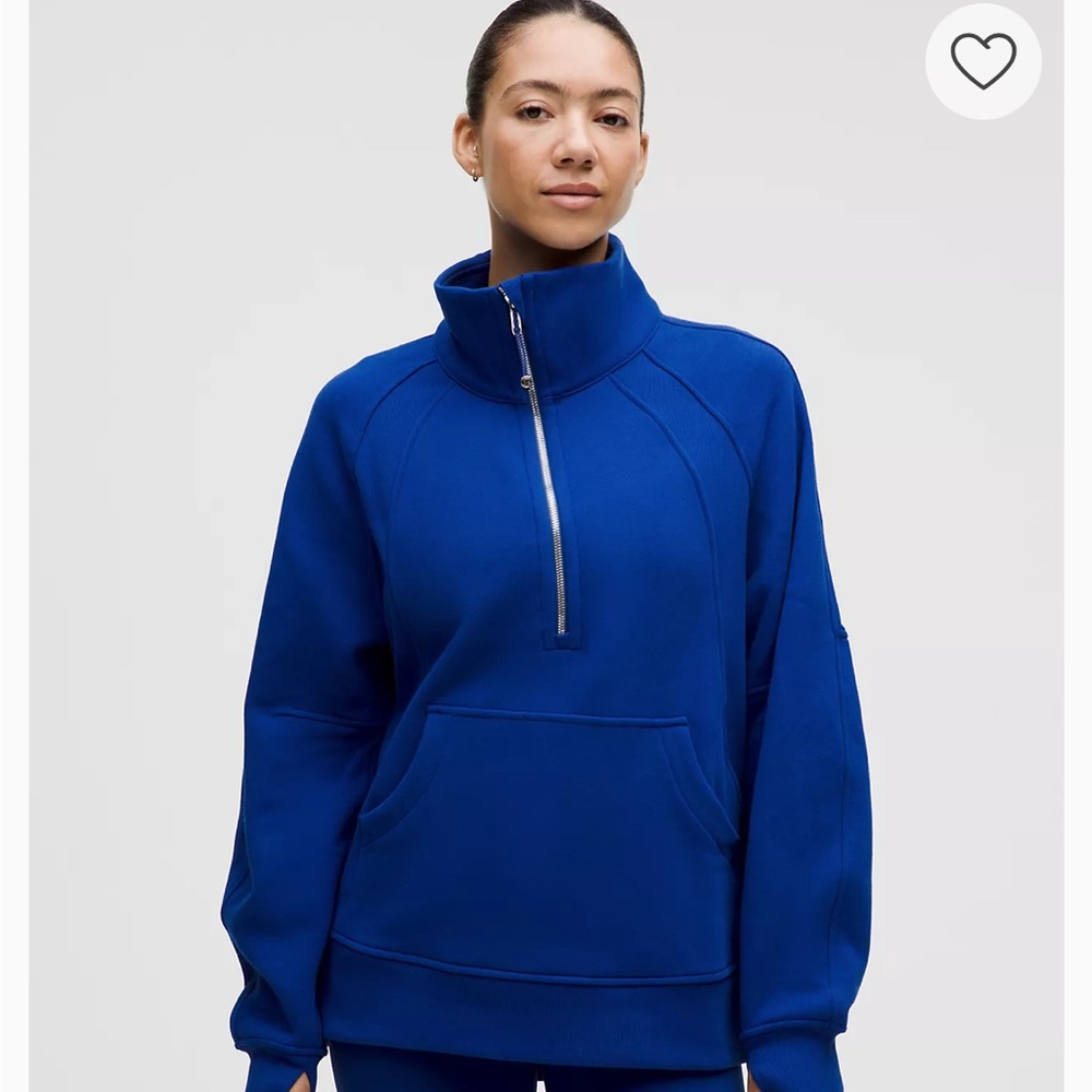 LULULEMON Scuba Oversized Funnel-Neck Half Zip
Long M/L New With Tags